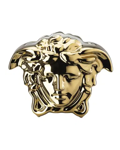 Versace Medusa Grande Vase in Gold - 3.5" | Thumbnail 1