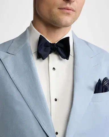 Ralph Lauren Purple Label Men's Silk Satin Bow Tie | Thumbnail 2