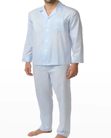 Majestic International Men's Piped Pajama Set | Thumbnail 2 Majestic International Men's Piped Pajama Set | Thumbnail 2