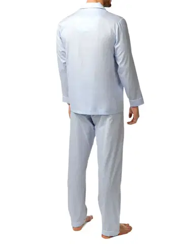 Majestic International Men's Piped Pajama Set | Thumbnail 1 Majestic International Men's Piped Pajama Set | Thumbnail 1