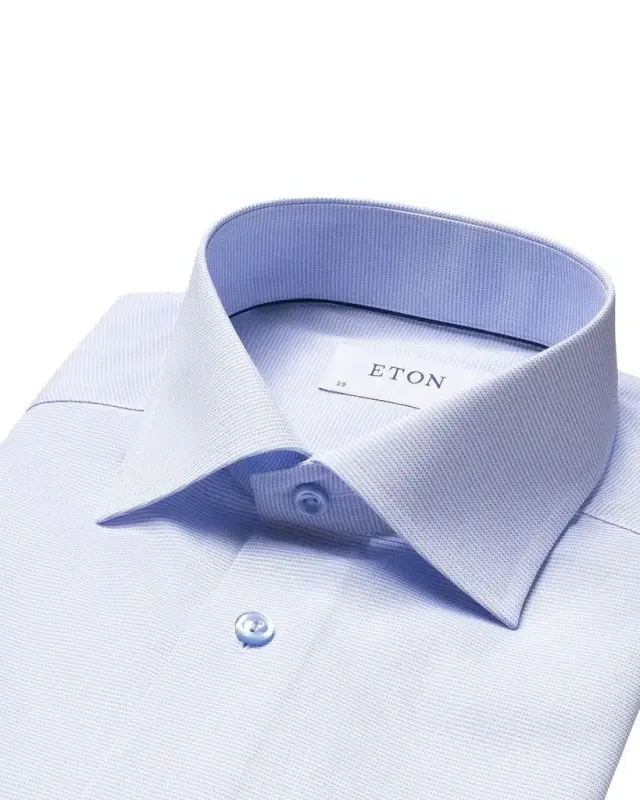 Men's Contemporary Fit Textured Solid Shirt Men's Contemporary Fit Textured Solid Shirt