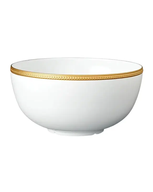 Soie Tressee 24K Gold-Plated Serving Bowl