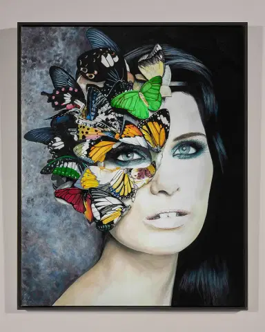 RFA Fine Art 'Madame Butterfly 1 ' Wall Art | Thumbnail 4 RFA Fine Art 'Madame Butterfly 1 ' Wall Art | Thumbnail 4