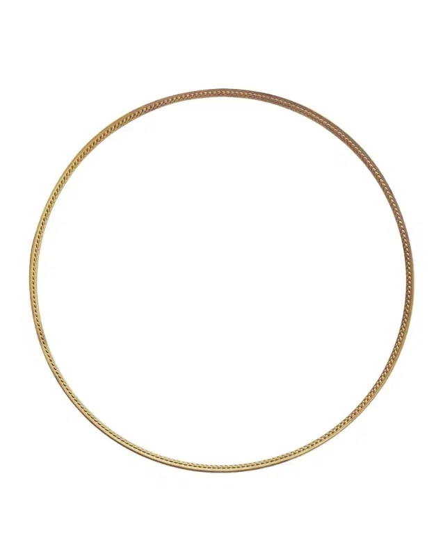 Soie Tressee 24K Gold-Plated Coupe Bowl
