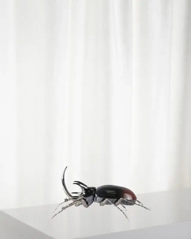 Rhino Beetle Figurine