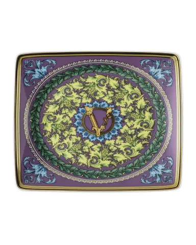 Versace Barocco Mosaic Square Canape Dish | Thumbnail 2