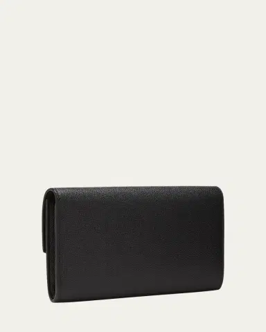 Saint Laurent Uptown YSL Wallet on Chain in Grained Leather | Thumbnail 3 Saint Laurent Uptown YSL Wallet on Chain in Grained Leather | Thumbnail 3