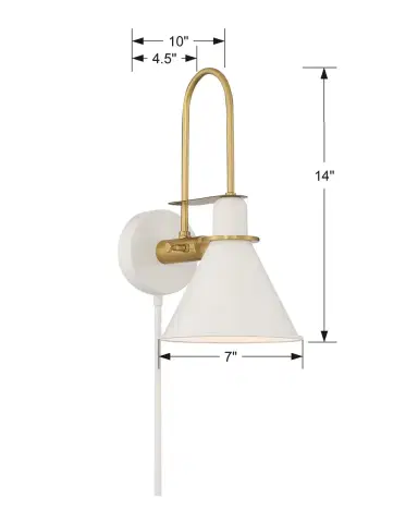 Crystorama Medford 1-Light Wall Mount | Thumbnail 6 Crystorama Medford 1-Light Wall Mount | Thumbnail 6