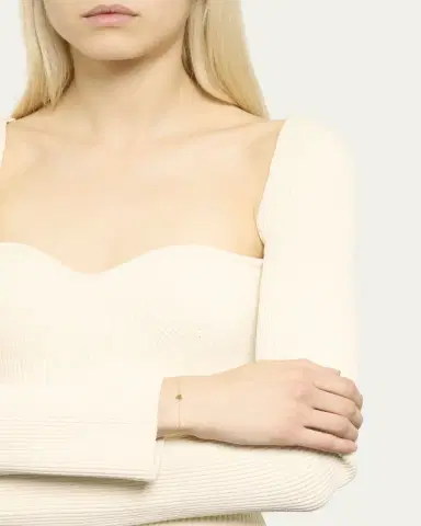 Jennifer Meyer 18k Mini Heart Bracelet | Thumbnail 2