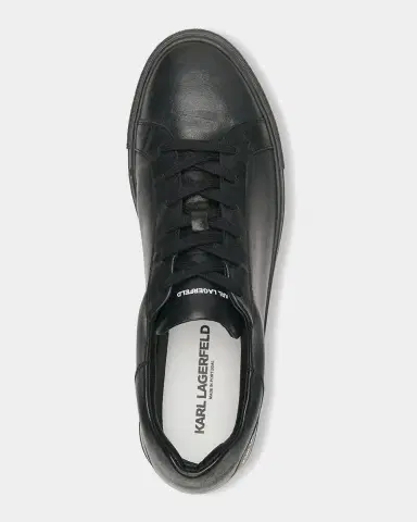 Karl Lagerfeld Paris Men's Classic Leather Low-Top Sneakers | Thumbnail 2 Karl Lagerfeld Paris Men's Classic Leather Low-Top Sneakers | Thumbnail 2