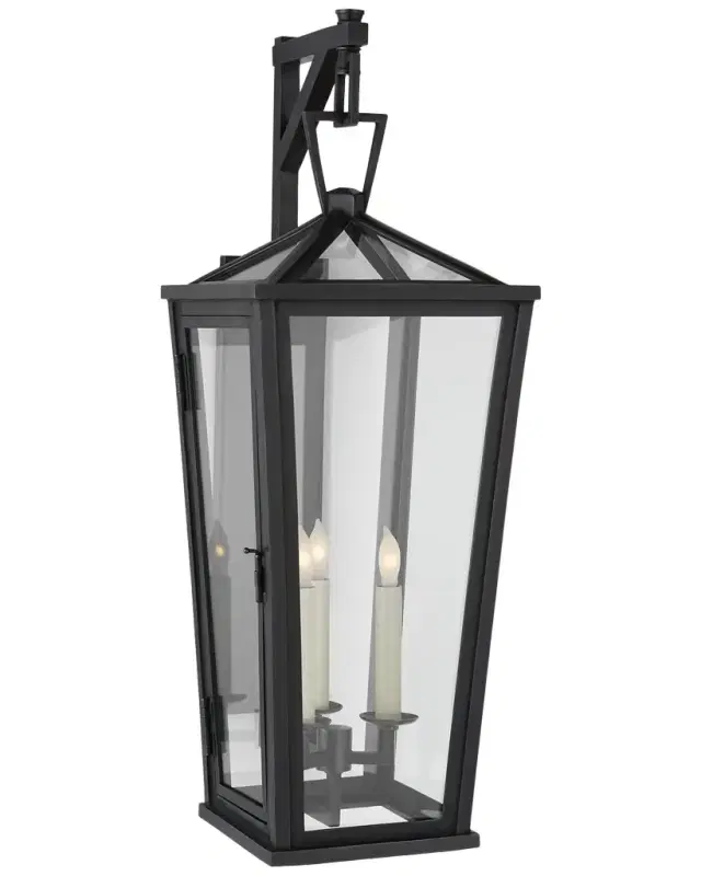 Visual Comfort Signature Darlana 27" 3-Light Bracketed Wall Lantern by Chapman & Myers