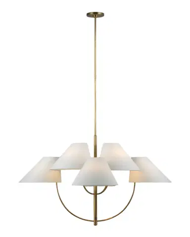 Visual Comfort Signature Kinsley Large Two-Tier Chandelier By Kate Spade New York | Thumbnail 1 Visual Comfort Signature Kinsley Large Two-Tier Chandelier By Kate Spade New York | Thumbnail 1