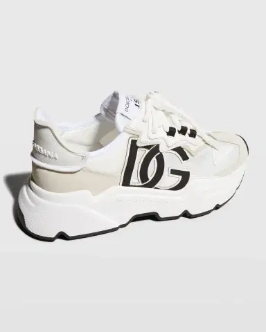 Dolce & Gabbana Daymaster Mixed Leather Runner Sneakers | Thumbnail 2 Dolce & Gabbana Daymaster Mixed Leather Runner Sneakers | Thumbnail 2