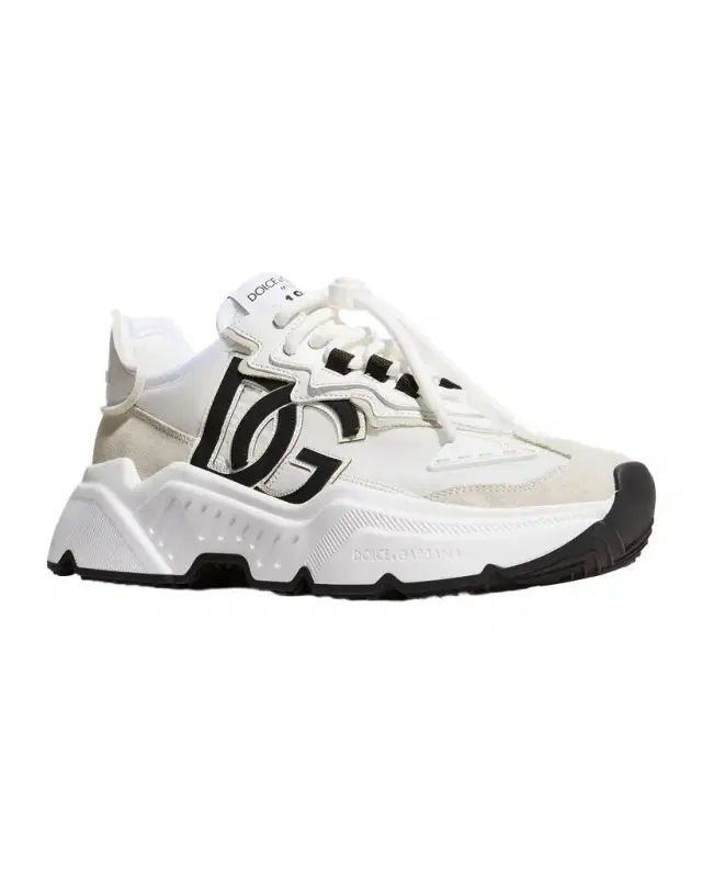 Daymaster Mixed Leather Runner Sneakers Daymaster Mixed Leather Runner Sneakers