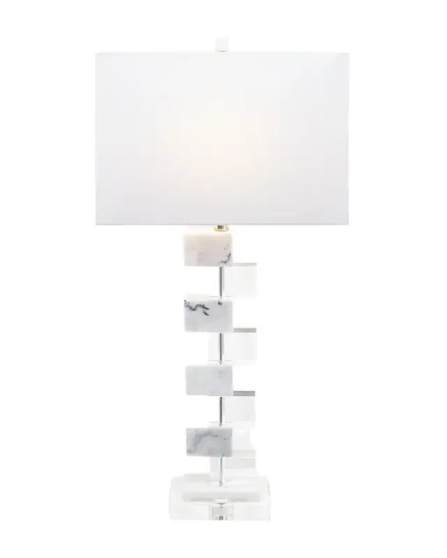 Couture Lamps Jacobs Marble & Crystal Table Lamp