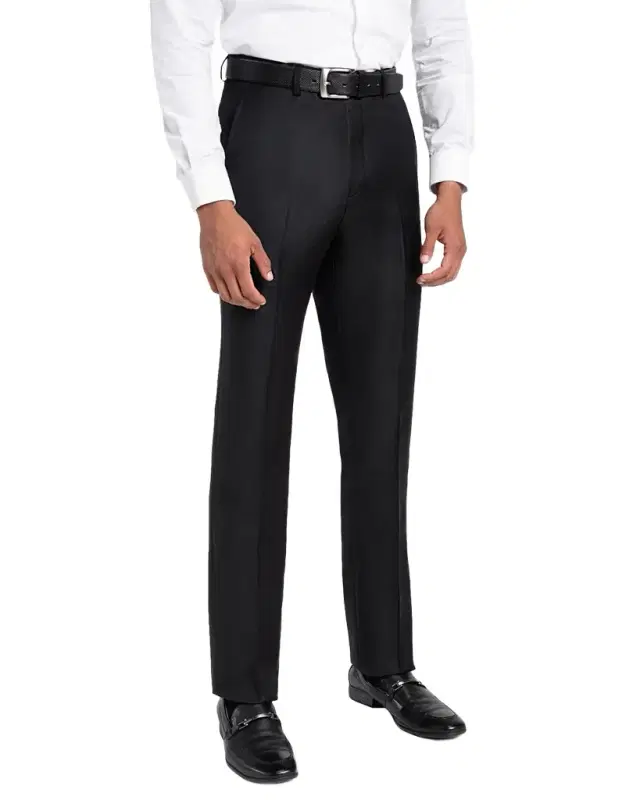 Men 's Loro Piana Wool Comfort Waistband Trousers
