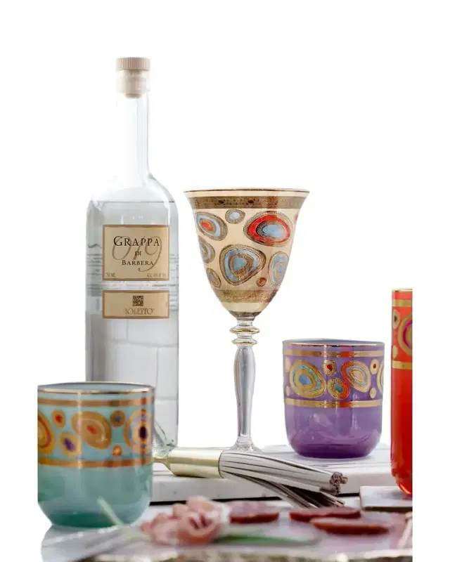 Regalia Assorted Double Old-Fashioned Glasses, Set of 4