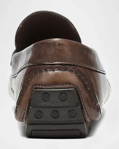 Donald Pliner Men's Dacio Leather Drivers | Thumbnail 3 Donald Pliner Men's Dacio Leather Drivers | Thumbnail 3