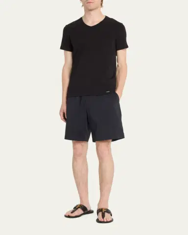 TOM FORD Men's Cotton Stretch Jersey T-shirt | Thumbnail 2
