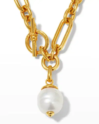 Ben-Amun Gold Oval Link Chain Necklace | Thumbnail 3 Ben-Amun Gold Oval Link Chain Necklace | Thumbnail 3
