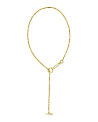 Ben-Amun Gold Small Link Chain Necklace | Thumbnail 1