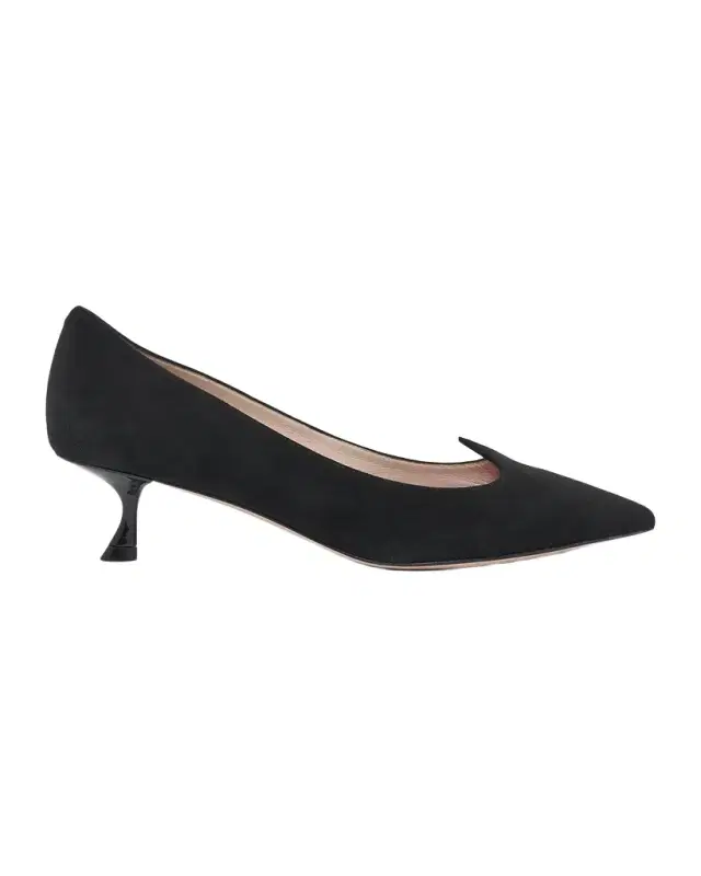 Roger Vivier I Love Vivier Suede Kitten-Heel Pumps