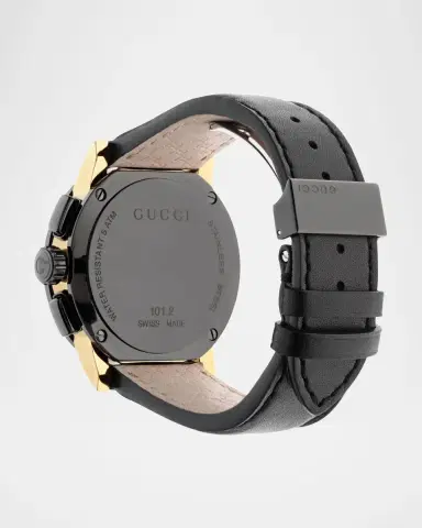 Gucci 44mm G-Chrono Leather Watch | Thumbnail 2 Gucci 44mm G-Chrono Leather Watch | Thumbnail 2