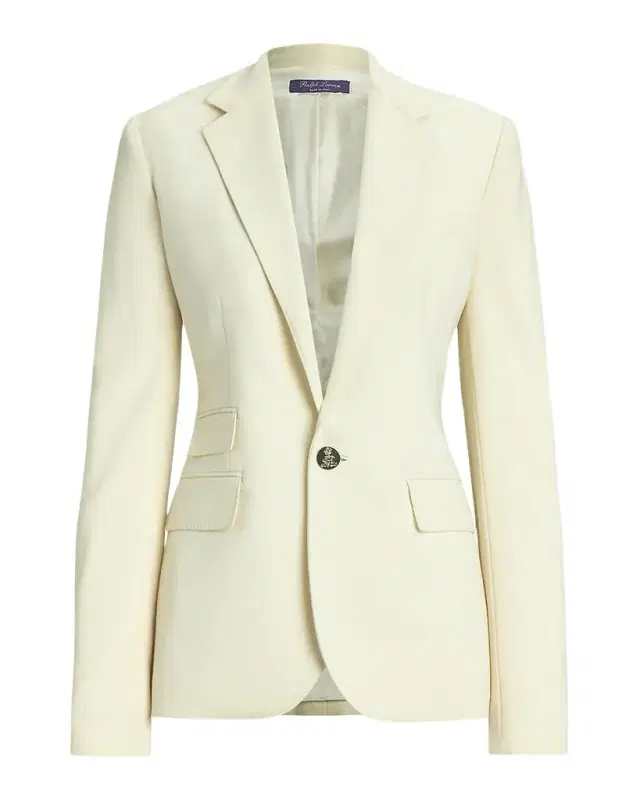 Parker Wool Crepe Jacket