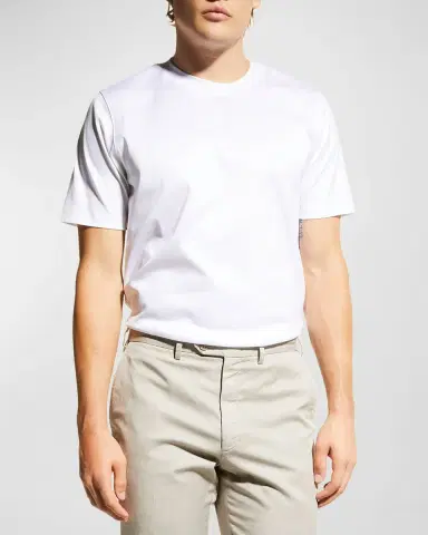 Eton Men's Luxe Jersey T-Shirt | Thumbnail 4