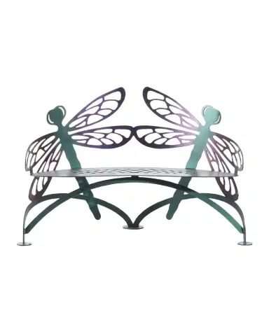 Cricket Forge Dragonfly Outdoor Bench | Thumbnail 1