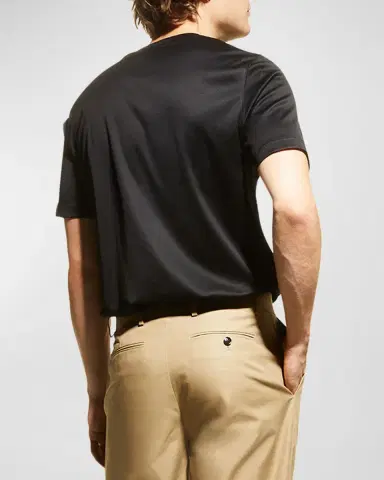 Eton Men's Luxe Jersey T-Shirt | Thumbnail 2