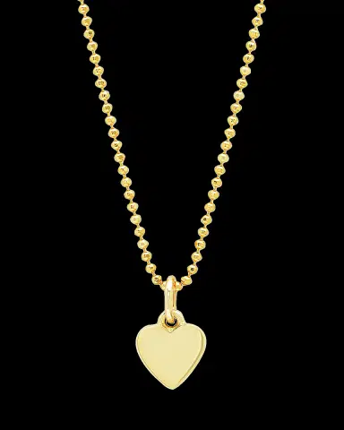 Jennifer Meyer 18k Heart Charm Necklace | Thumbnail 2