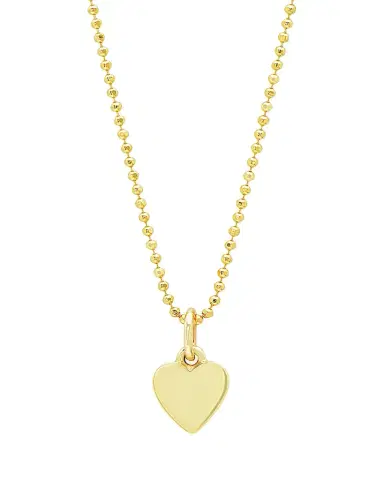 Jennifer Meyer 18k Heart Charm Necklace | Thumbnail 1