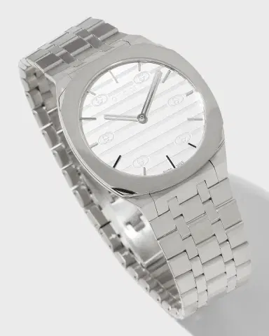 Gucci 25H 34mm Stainless Steel Bracelet Watch | Thumbnail 3 Gucci 25H 34mm Stainless Steel Bracelet Watch | Thumbnail 3