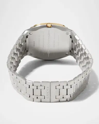 Gucci 25H 34mm Two-Tone Bracelet Watch | Thumbnail 4 Gucci 25H 34mm Two-Tone Bracelet Watch | Thumbnail 4