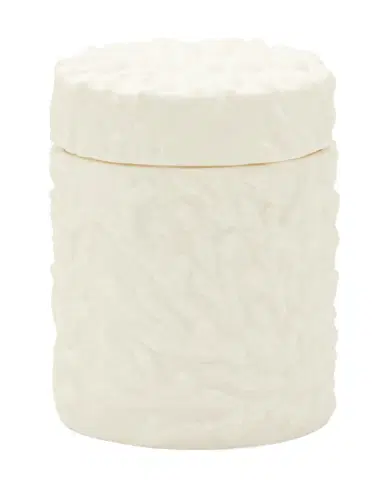 Pigeon & Poodle Alanya Large Round Canister, White | Thumbnail 2