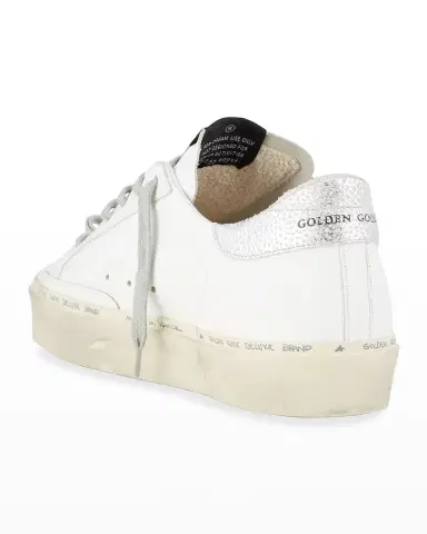 Golden Goose Hi Star Metallic Leather Low-Top Sneakers | Thumbnail 3 Golden Goose Hi Star Metallic Leather Low-Top Sneakers | Thumbnail 3