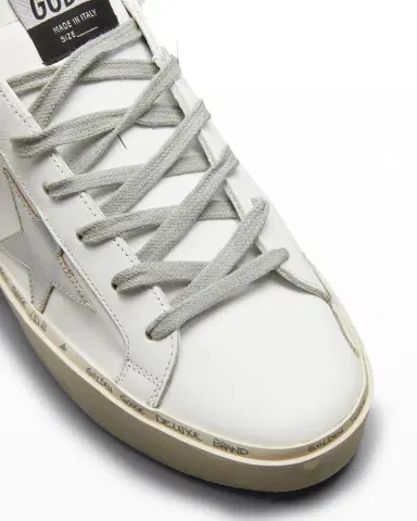 Golden Goose Hi Star Metallic Leather Low-Top Sneakers | Thumbnail 4 Golden Goose Hi Star Metallic Leather Low-Top Sneakers | Thumbnail 4