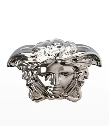Versace Medusa Grande Silver Vase | Thumbnail 2