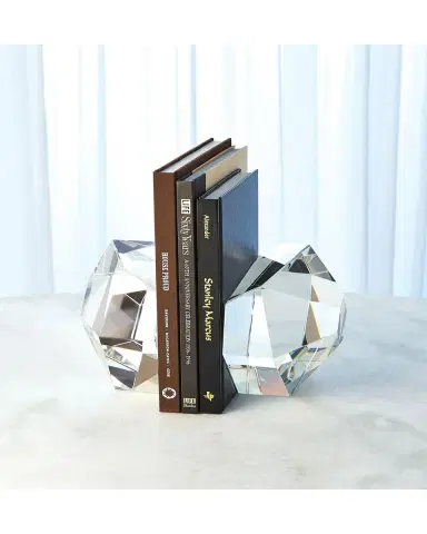 Global Views Crystal Bookends, Set of 2 | Thumbnail 2