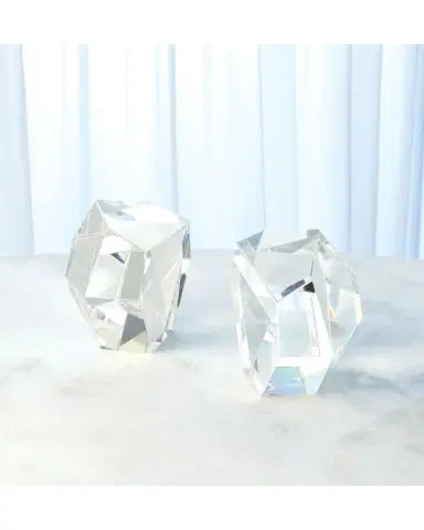 Global Views Crystal Bookends, Set of 2 | Thumbnail 3