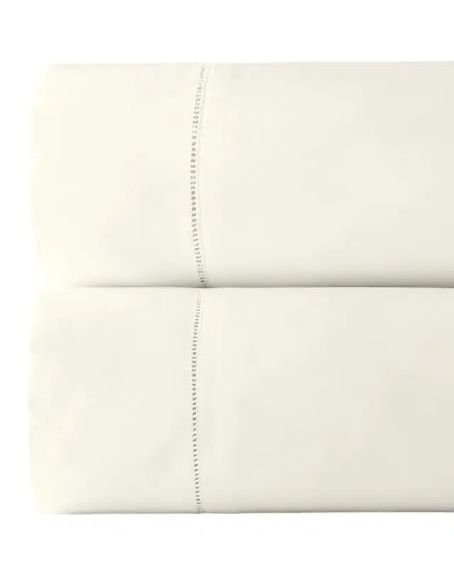 Milos King Solid Sateen Pillowcase Pair