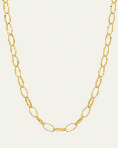 Jennifer Meyer 18k Small Edith Link Necklace | Thumbnail 1