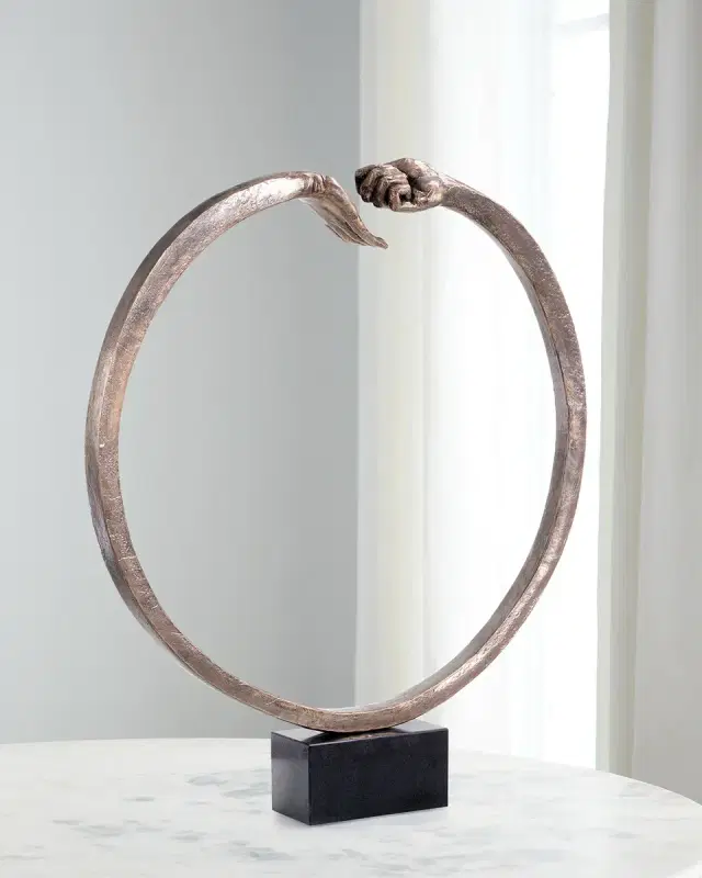 John-Richard Collection Eternity Hands Sculpture