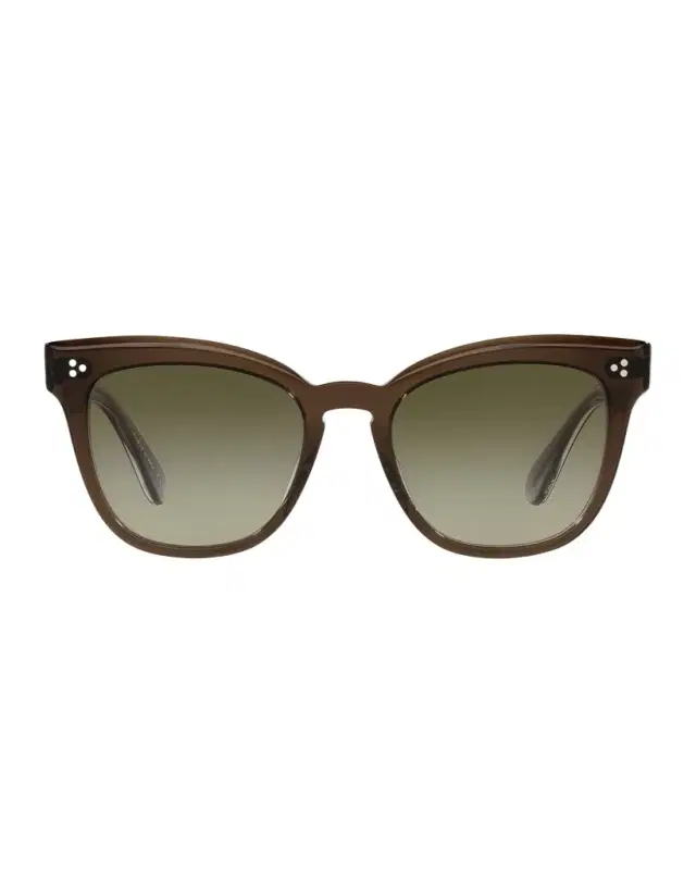 Oliver Peoples Marianela Rounded Acetate Butterfly Sunglasses