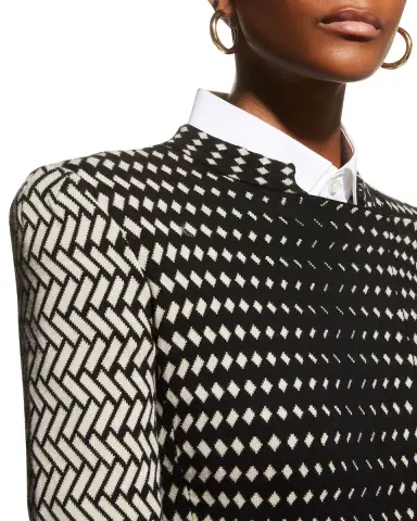 Emporio Armani Knit Jacket w/ Asymmetrical Overlap | Thumbnail 5 Emporio Armani Knit Jacket w/ Asymmetrical Overlap | Thumbnail 5