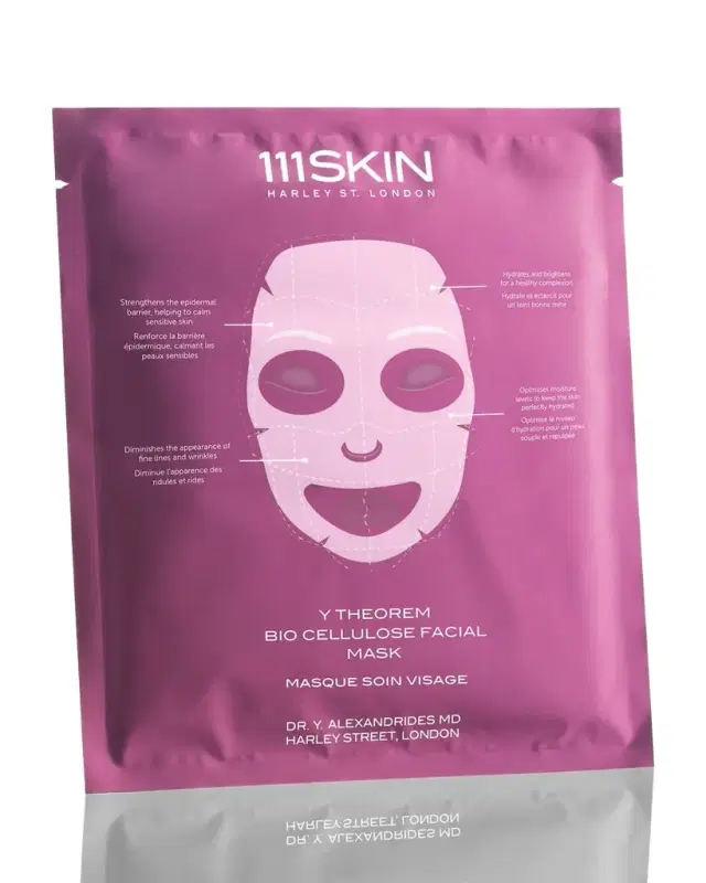 Y Theorem Bio Cellulose Facial Mask Box, 5 Count