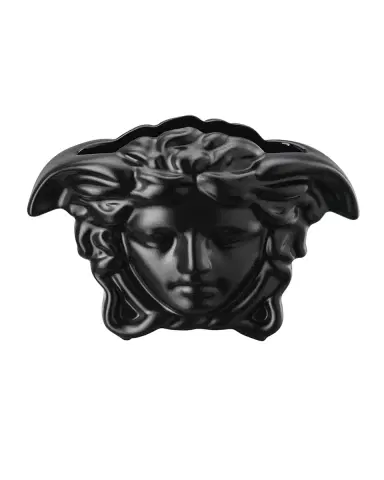 Versace Medusa Grande Vase in Black - 6" | Thumbnail 2