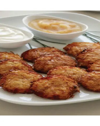 Linda's Gourmet Latkes Large Original Flavor Latkes, 24-Pack | Thumbnail 4