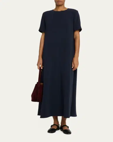 THE ROW Robi Crepe Maxi Dress | Thumbnail 11